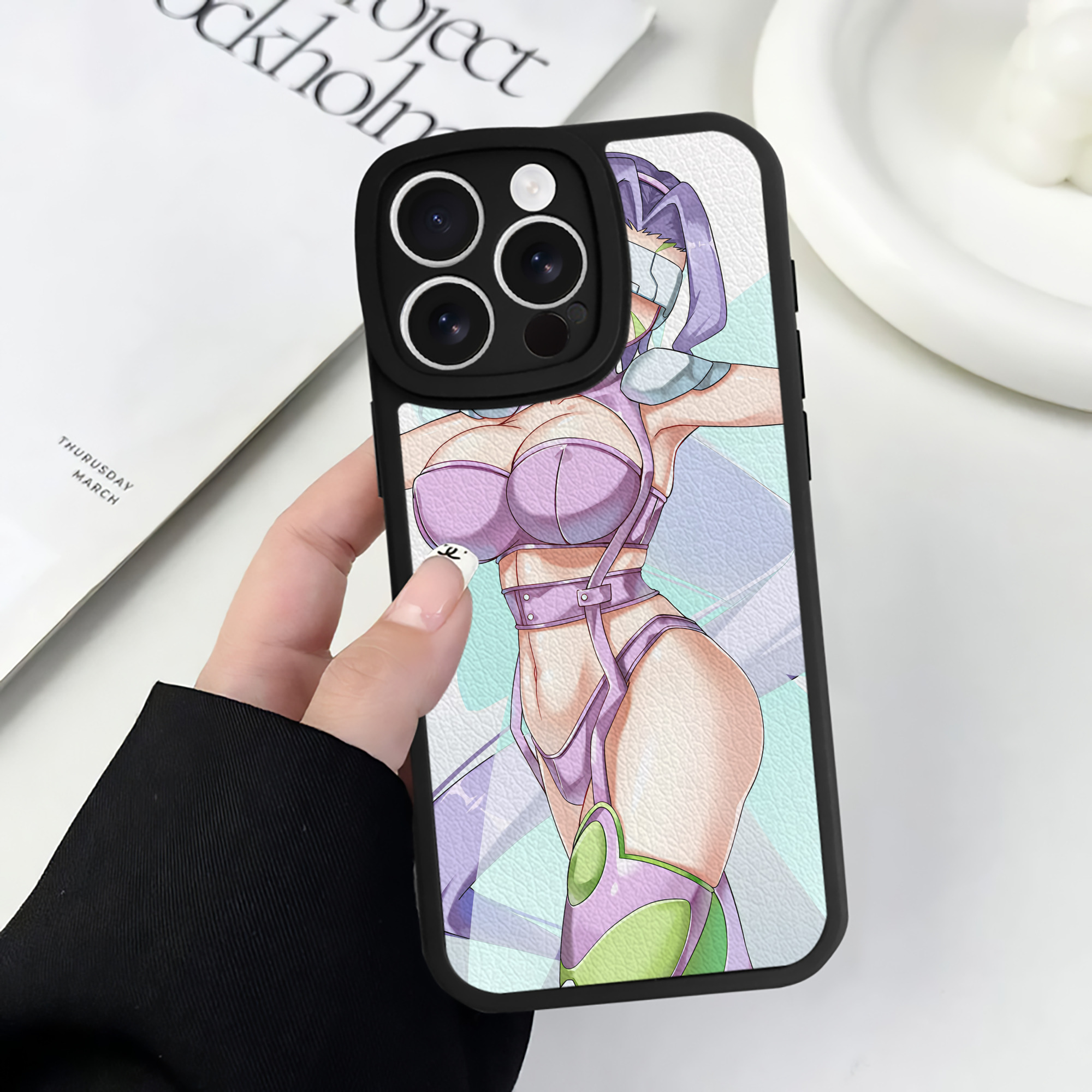 （画像用） Digimon デジタルモンスター/デジモン 【iPhone 16シリーズ対応】シリコンスマホケース（レザー調） 材質：シリコン